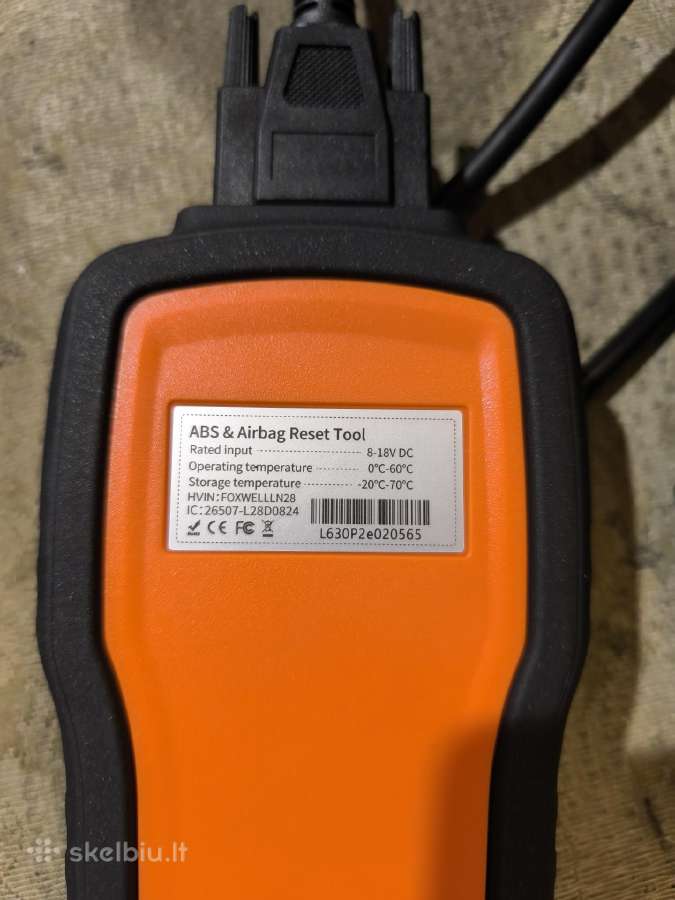 Diagnostika abs srs engine - nuotraukos Nr. 3