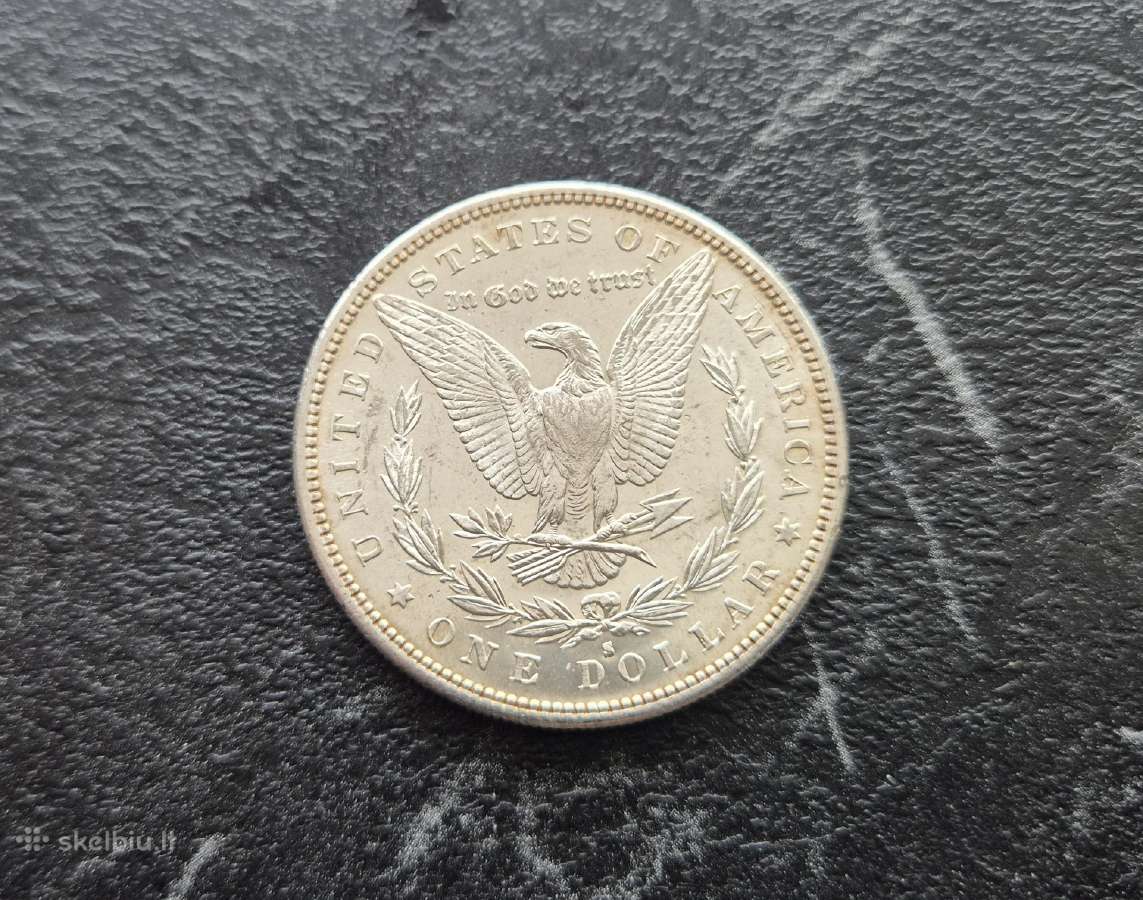 JAV doleris 1882 S. Kaina 70 Eur. - nuotraukos Nr. 2