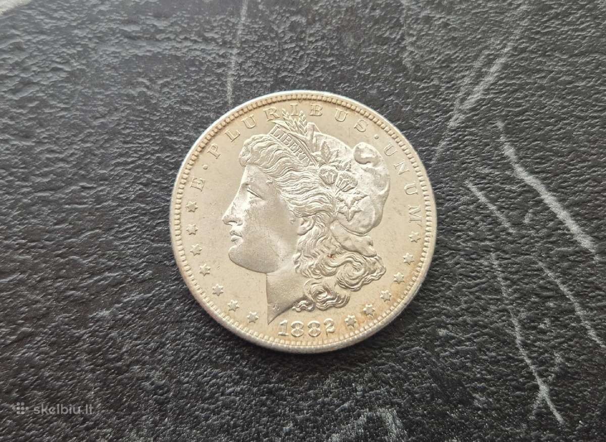 JAV doleris 1901. Kaina 70 Eur. - nuotraukos Nr. 3