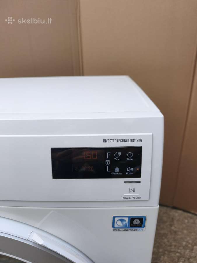 Džiovyklė Elektrolux 8 kg A++ su šilumos siurbliu - nuotraukos Nr. 4