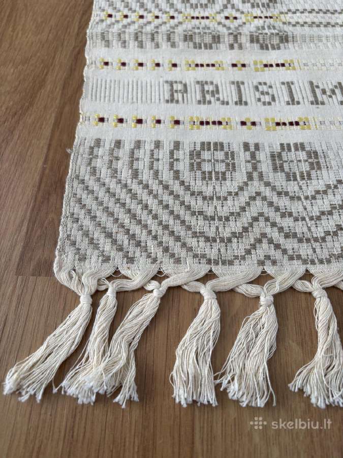 Lininiai austi rankšluosčiai ir takeliai - nuotraukos Nr. 15