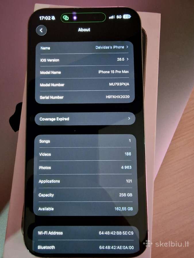 iPhone 15 pro max - nuotraukos Nr. 7