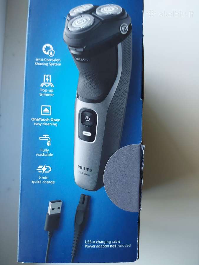 Nauja barzdaskutė Philips s 3000 - nuotraukos Nr. 3