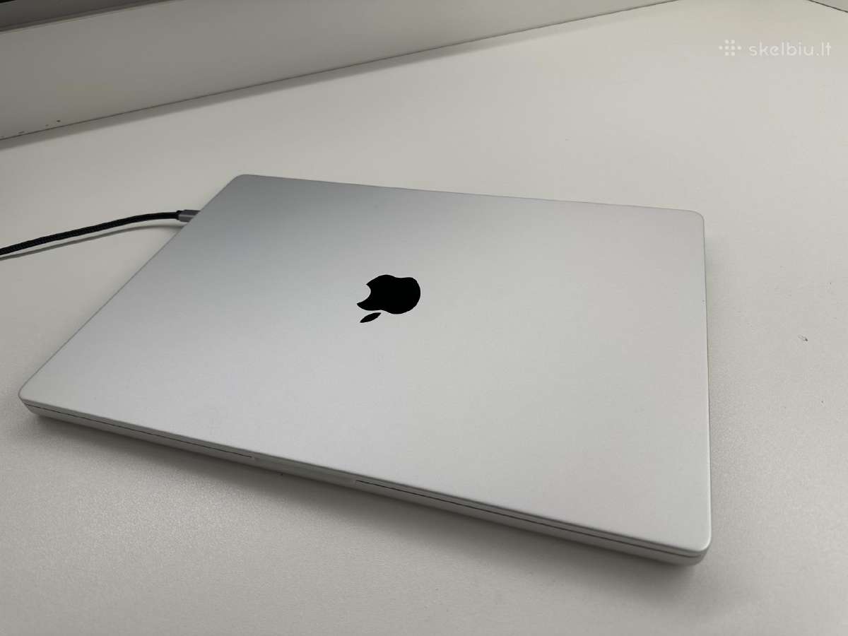 Apple MacBook Pro 16" M1 Pro / 16gb / 512gb Silver - nuotraukos Nr. 2