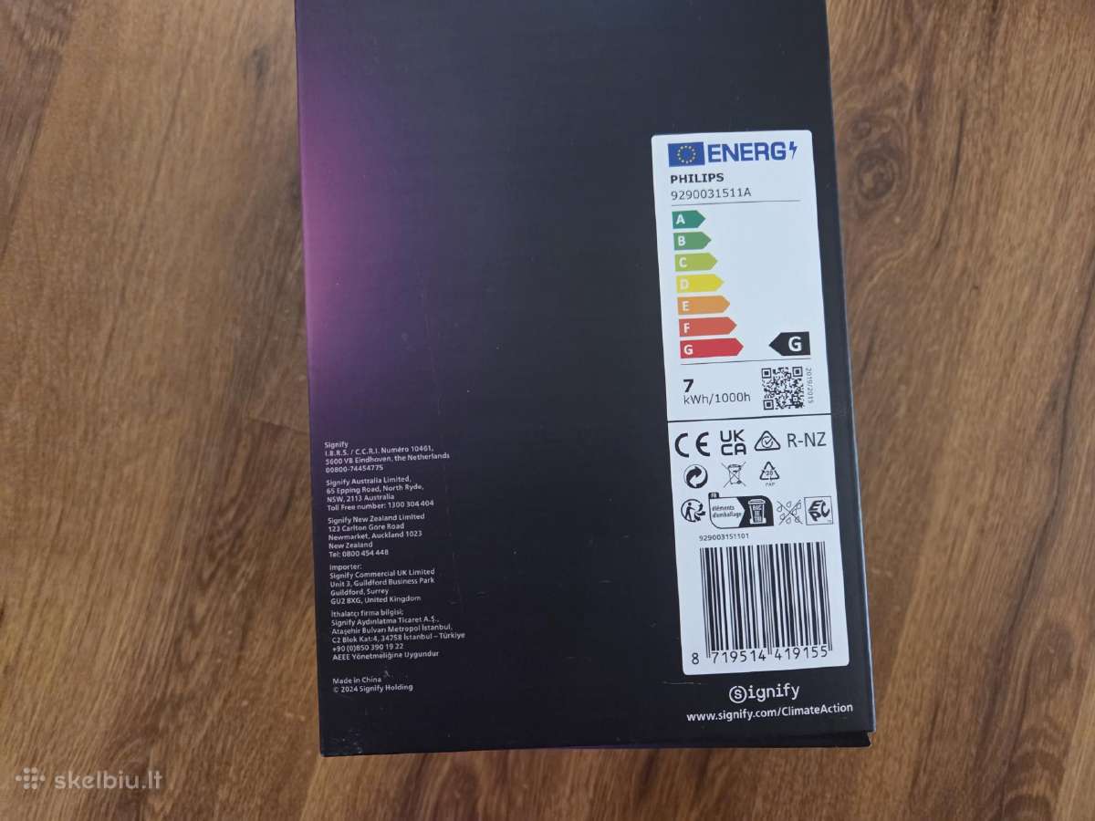 Philips Hue White E27 (G95) išmani lemputė - nuotraukos Nr. 8