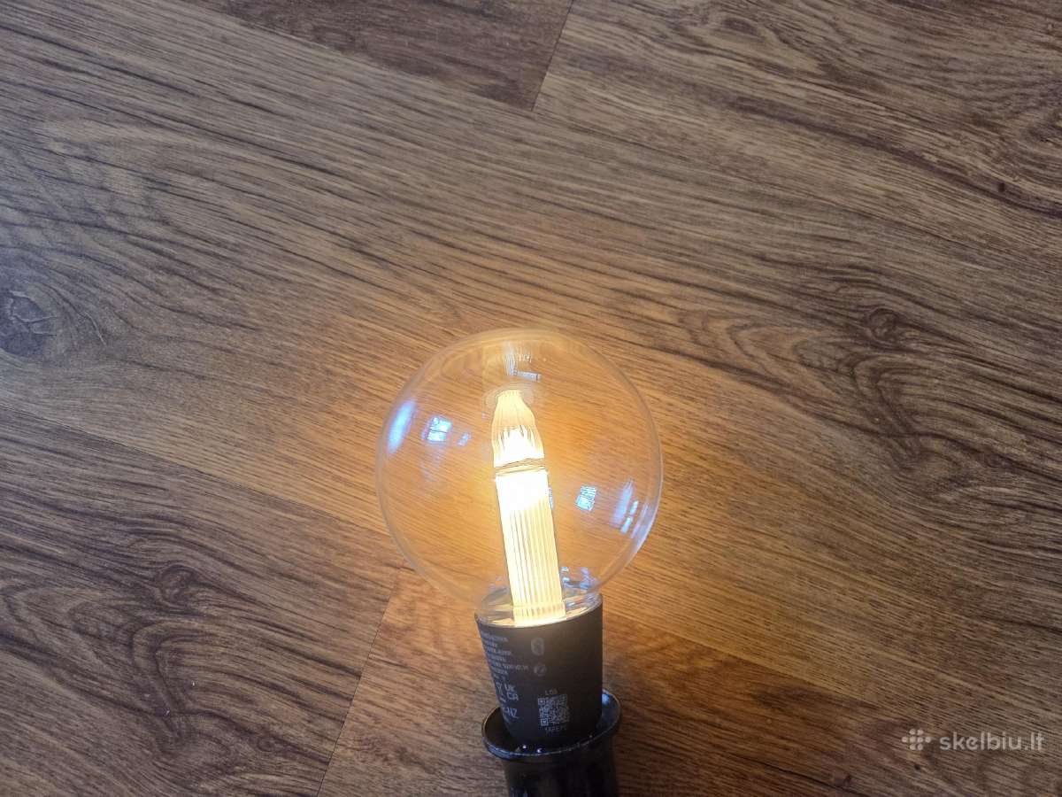 Philips Hue White E27 (G95) išmani lemputė - nuotraukos Nr. 3