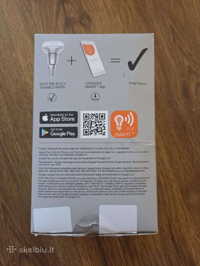 Ledvance Smart+ Spot R50 E14 (Tunable White) - nuotraukos Nr. 5