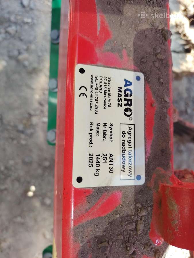 Sėjamoji Agromasz Sn301 - nuotraukos Nr. 13