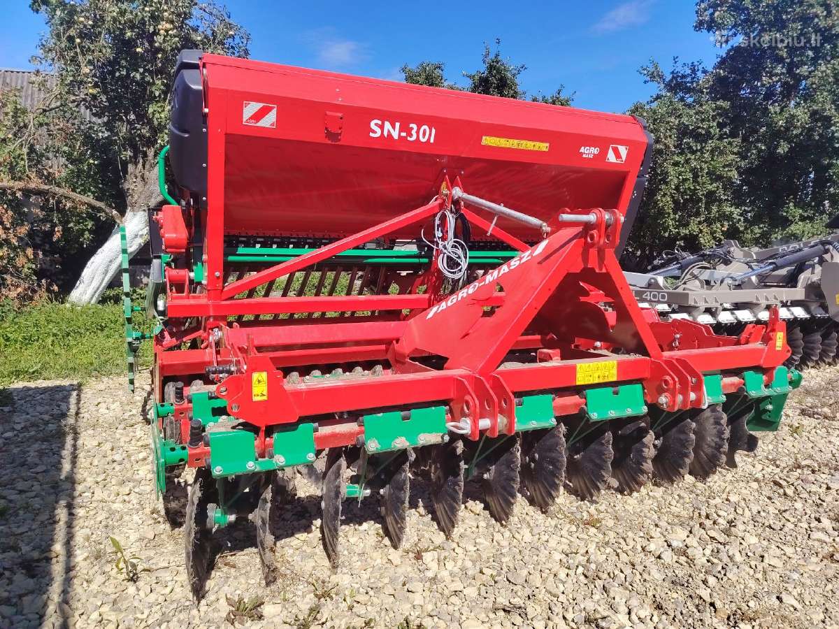 Sėjamoji Agromasz Sn301 - nuotraukos Nr. 2
