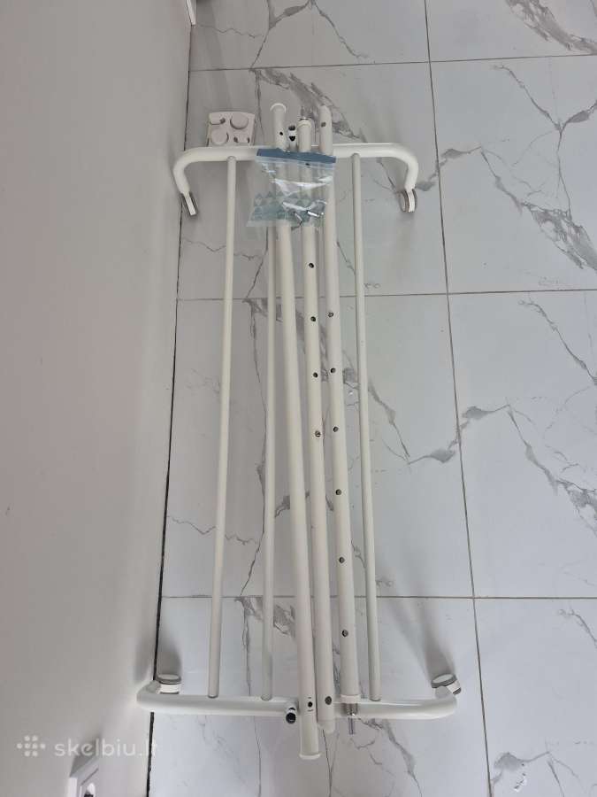Ikea Rigga drabužių kabykla, balta - nuotraukos Nr. 3
