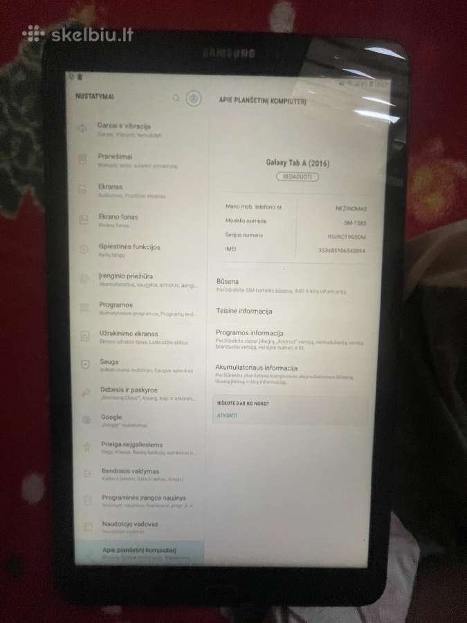 Parduodama Samsung Galaxy A57 - nuotraukos Nr. 4