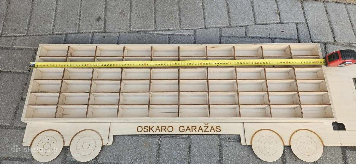 Lentynėlė medinė-garažas - nuotraukos Nr. 2