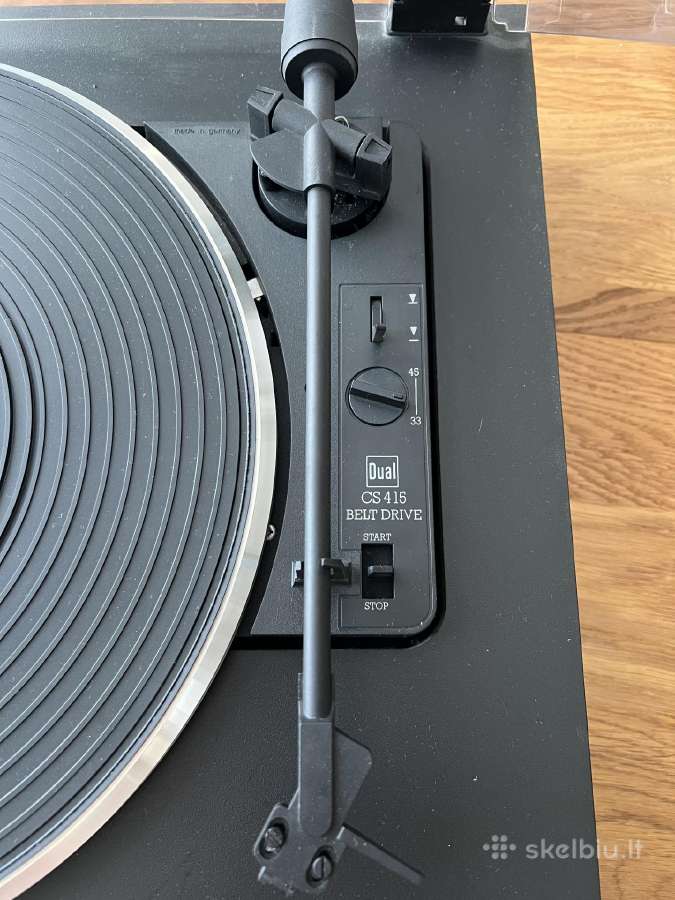 Patefonas Dual Cs 415 Belt drive - nuotraukos Nr. 2