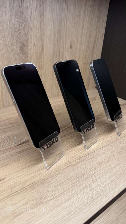 Apple iPhone 15 pro 256gb ir 128gb - nuotraukos Nr. 5