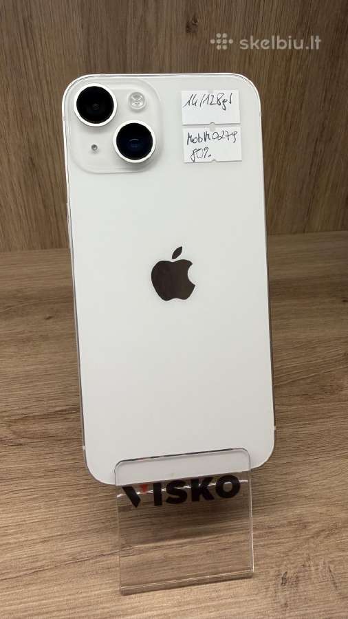 Naudotas iPhone 14 128gb - nuotraukos Nr. 2