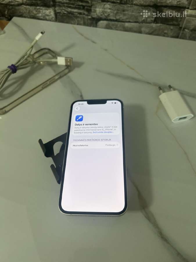 iPhone 14 128gb 79% White - nuotraukos Nr. 10