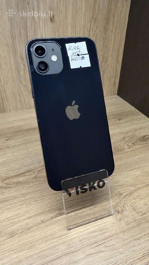 Labai tvarkingas iPhone 12 128gb Baterija 100% - nuotraukos Nr. 2