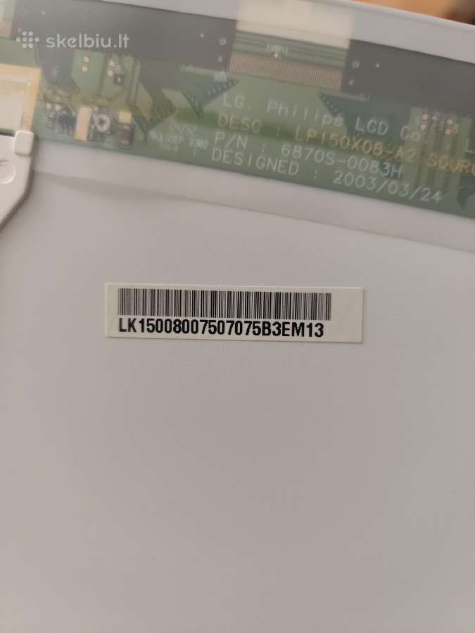 Senesnių laptop LCD ekranai - nuotraukos Nr. 4