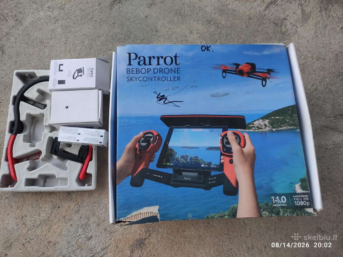Dronas Parrot Bibop su Skycontroller - nuotraukos Nr. 7