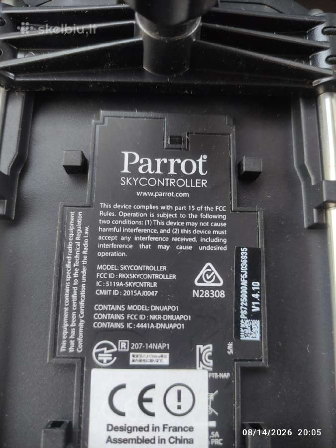 Dronas Parrot Bibop su Skycontroller - nuotraukos Nr. 14