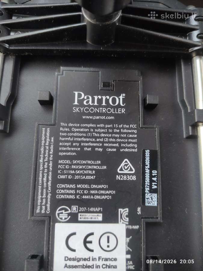 Dronas Parrot Bibop su Skycontroller - nuotraukos Nr. 14