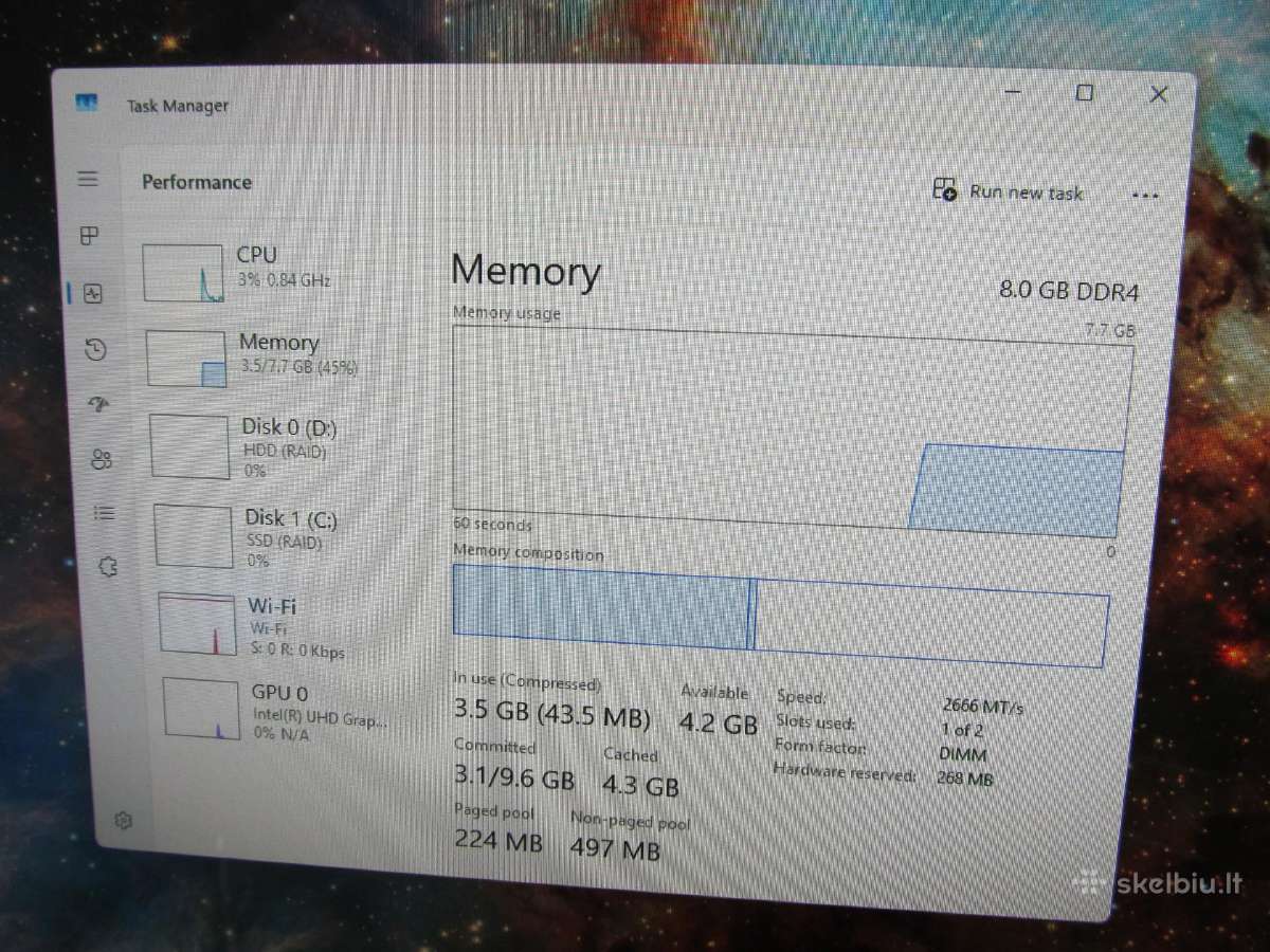 Dell inspiron 3881 - nuotraukos Nr. 3