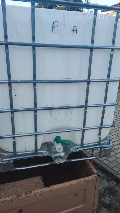 Ibc tonine bačka statinė ibc 1000l - nuotraukos Nr. 2