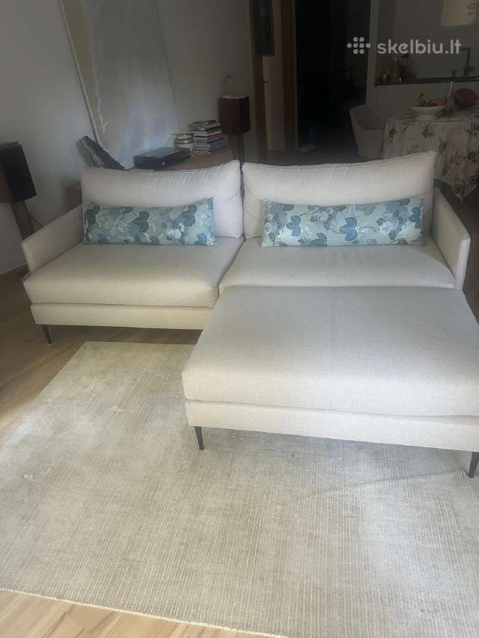 Sofa su pufu - nuotraukos Nr. 2