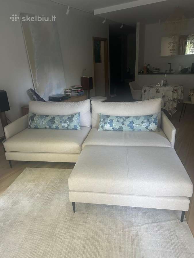 Sofa su pufu - nuotraukos Nr. 4