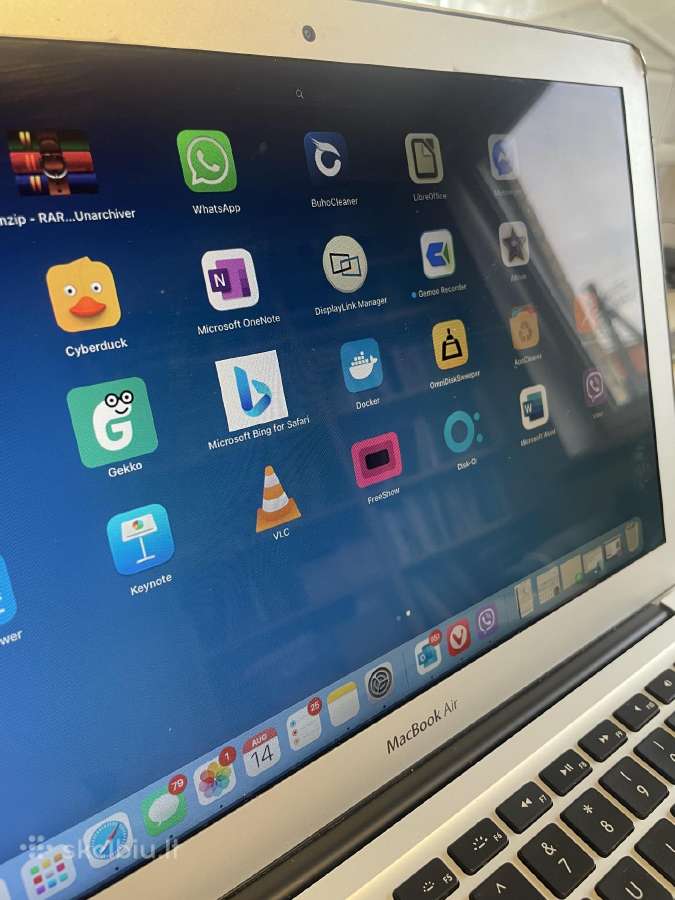 MacBook air 2014, 8gb, 500gb - nuotraukos Nr. 2