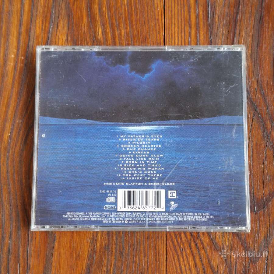 Eric Clapton - Pilgrim (CD, albumas) - nuotraukos Nr. 2