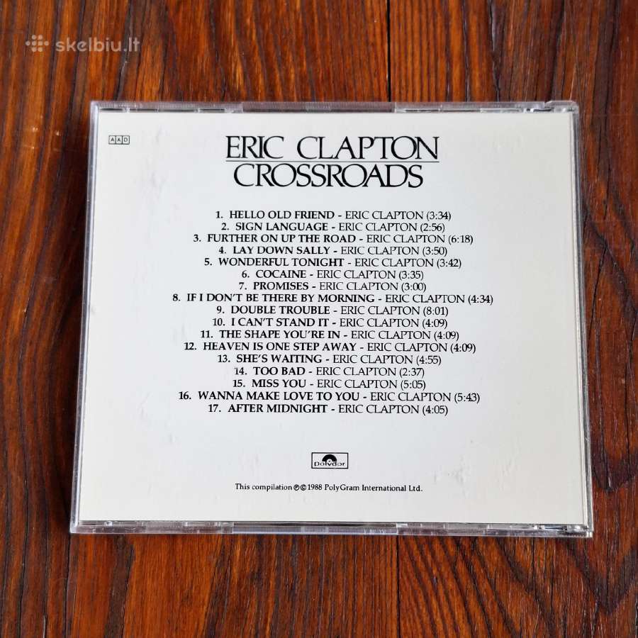 Eric Clapton - Cross Road (Disc4) CD albumas - nuotraukos Nr. 2
