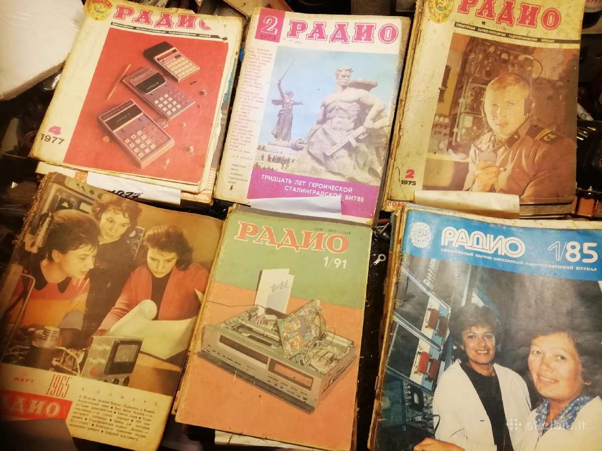 Seni radijo žurnalai knygos - nuotraukos Nr. 5
