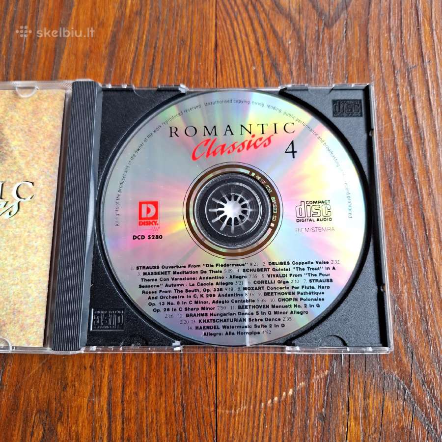 Various - Romantic Classics 4 (CD, rinkinys) - nuotraukos Nr. 3