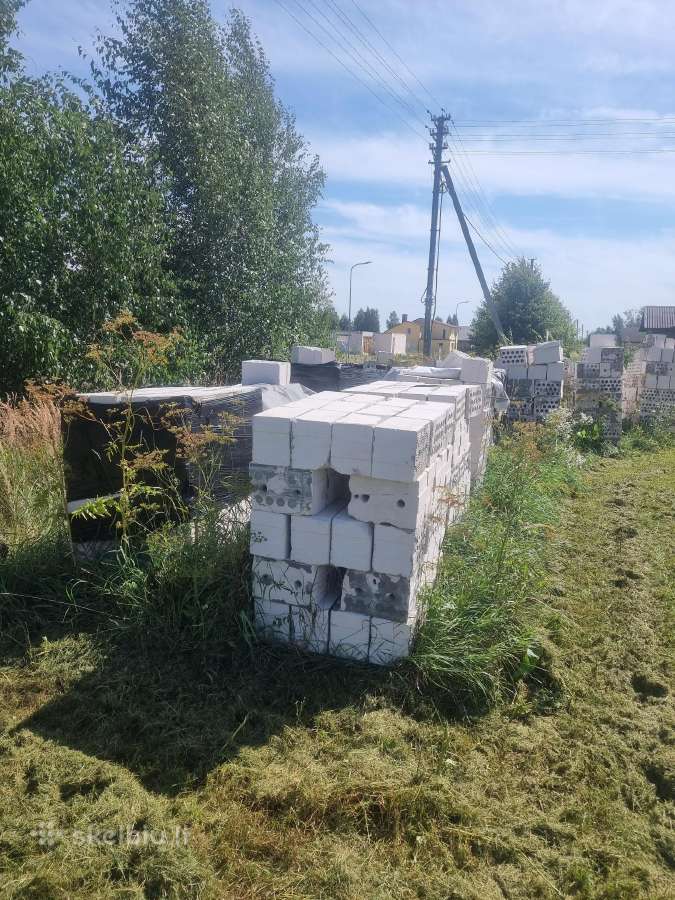 Pamatiniai blokai,stogo danga,blokeliai. - nuotraukos Nr. 4