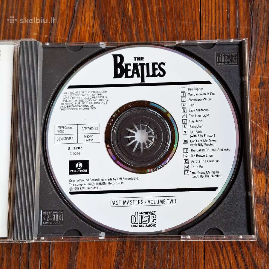 The Beatles - Past Masters Volume Two (CD) - nuotraukos Nr. 3