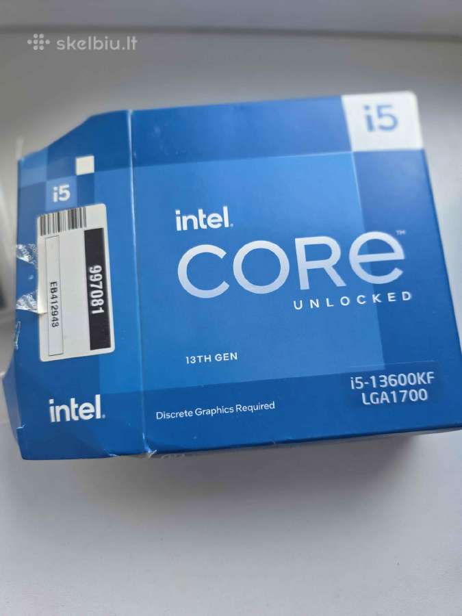 Naudotas intel core i5-13600kf procesorius - nuotraukos Nr. 3