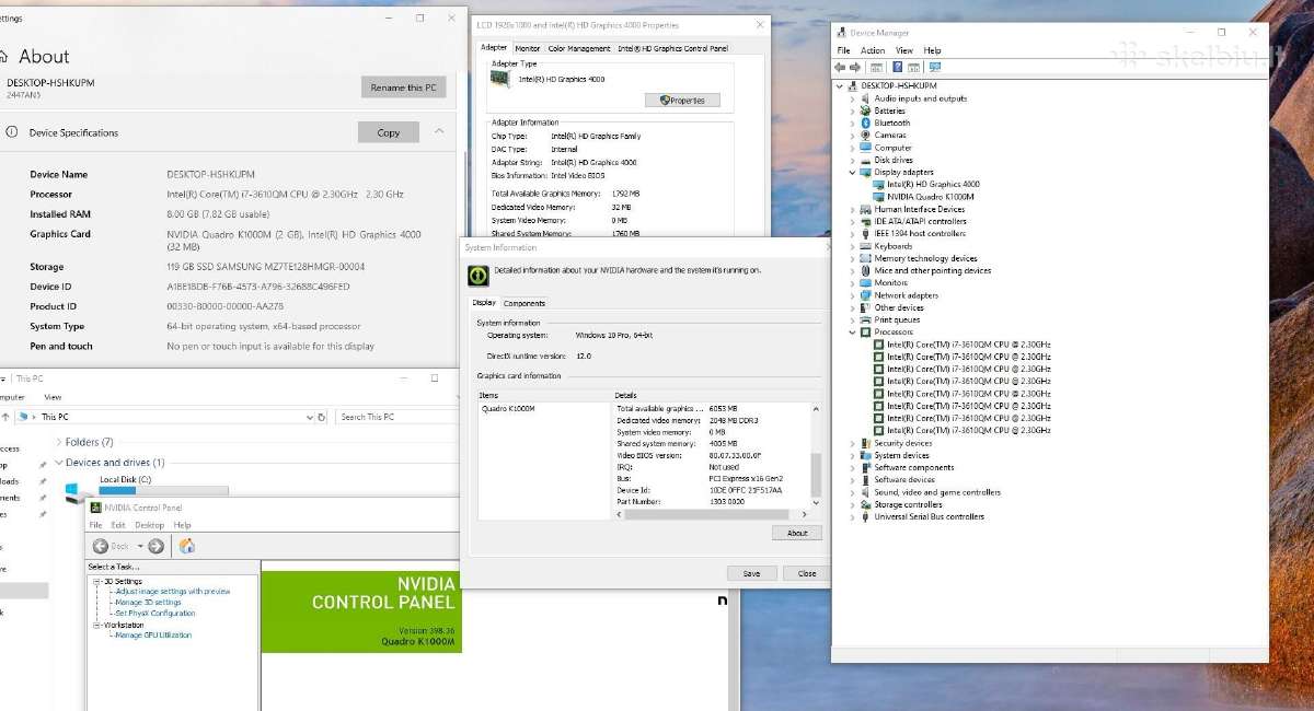 Lenovo Thinkpad W530 i7 SSD Fhd - nuotraukos Nr. 7