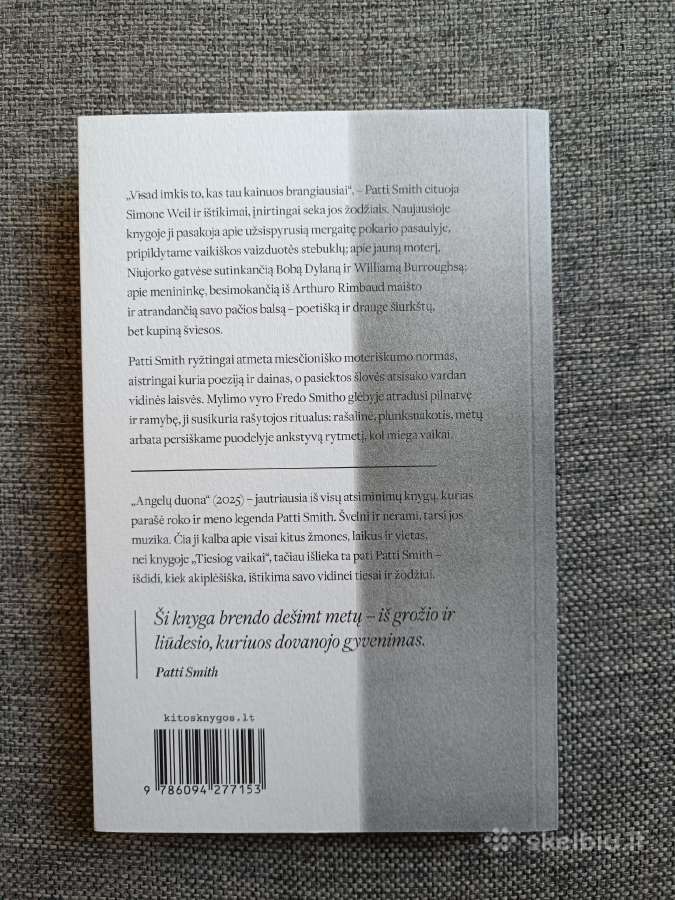 Patti Smith Angelų duona - nuotraukos Nr. 2