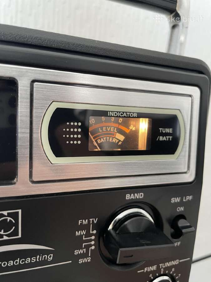 Retro radijo imtuvas Sonitec - nuotraukos Nr. 5