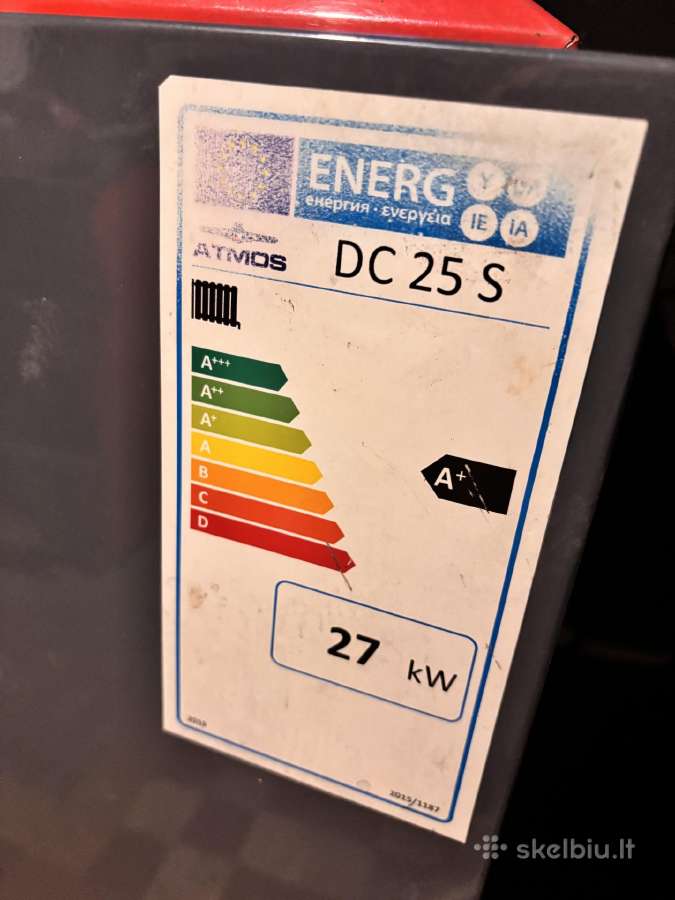 Kieto kuro katilas Atmos D25s 27kw - nuotraukos Nr. 5