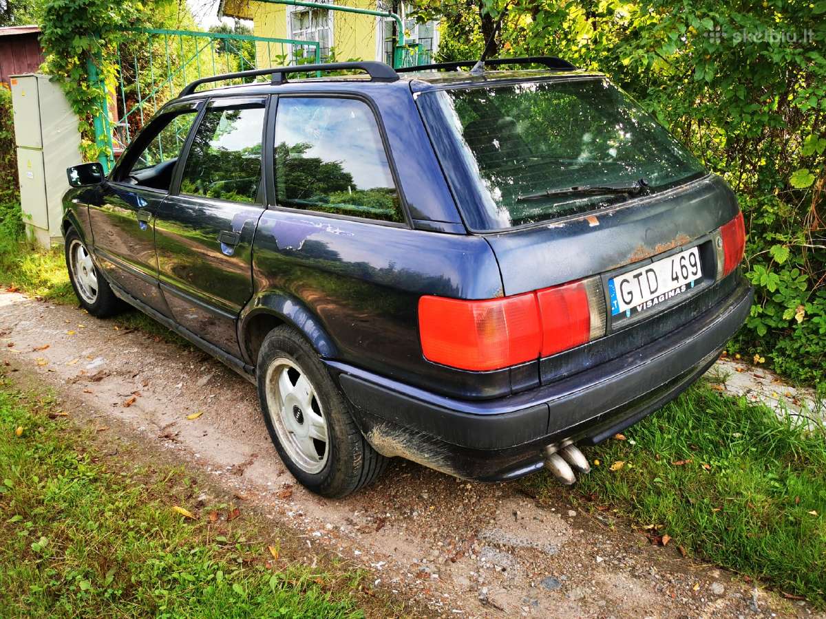 Audi B4 Avant, nėra taršos mokesčio - nuotraukos Nr. 17