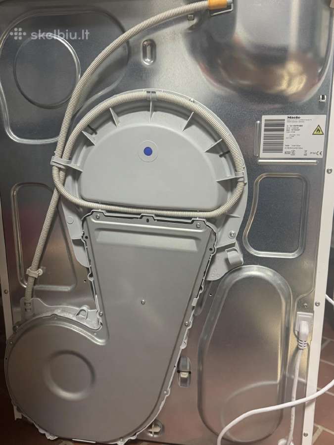 Miele Tef655wp Ecospeed džiovyklė, 8 kg, A+++ - nuotraukos Nr. 2