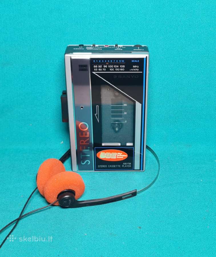 Sony Aiwa Panasonic Sanyo cassette player walkman - nuotraukos Nr. 14