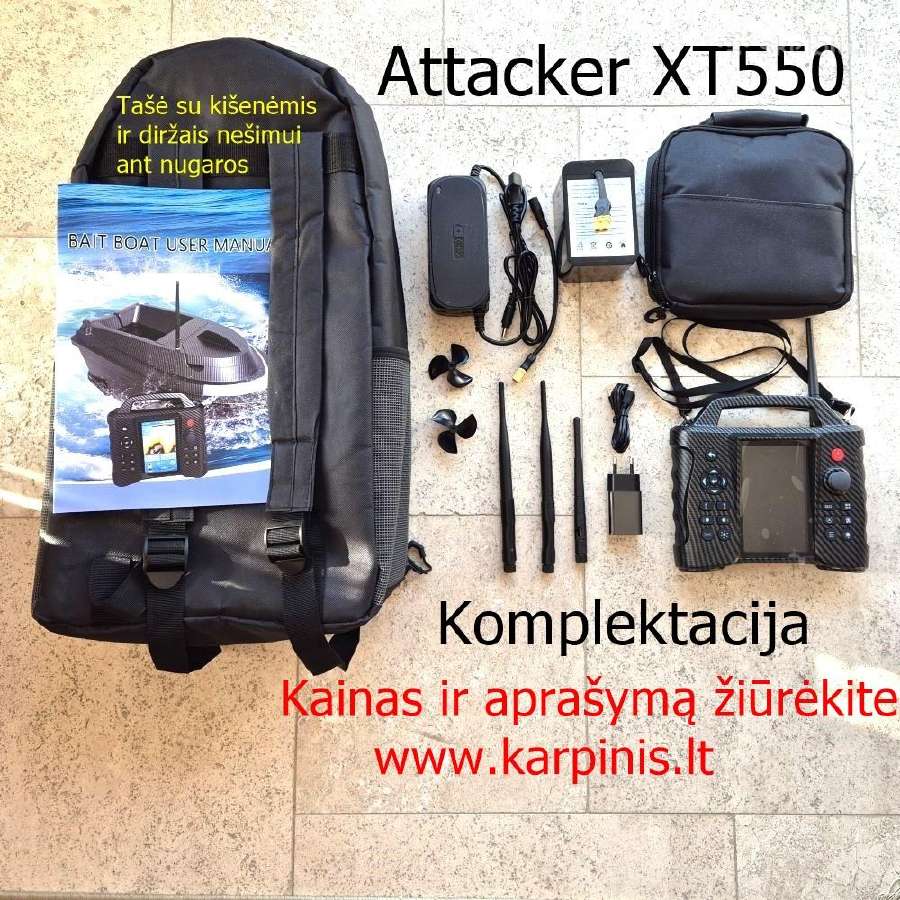 Flytec pašarų laivelis V060 GPS ir echolotas - nuotraukos Nr. 11