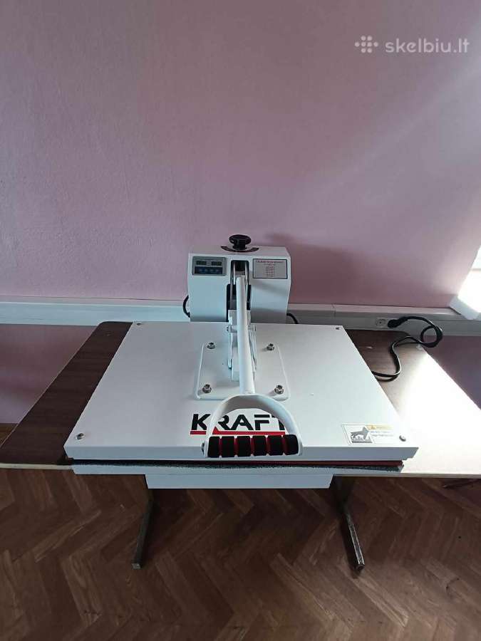 Rankinis dubliavimo termo presas Ths-4060d - nuotraukos Nr. 2