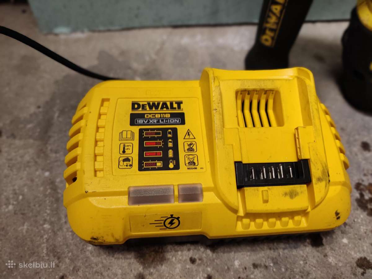 Sds Plus akum. perforatorius "Dewalt Dch333nt" - nuotraukos Nr. 3