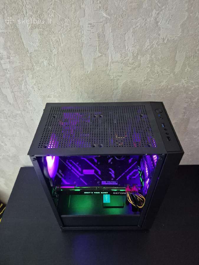Žaidimų kompiuteris – Rtx 2080 8gb Ryzen 7 - nuotraukos Nr. 6