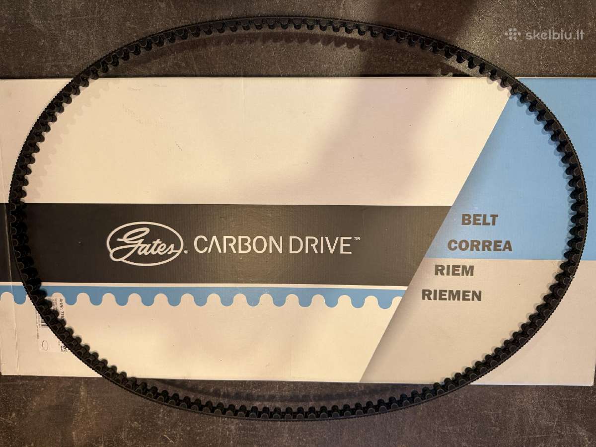 Naujas diržas Gates Carbon Drive Cdx 125 dantys - nuotraukos Nr. 4