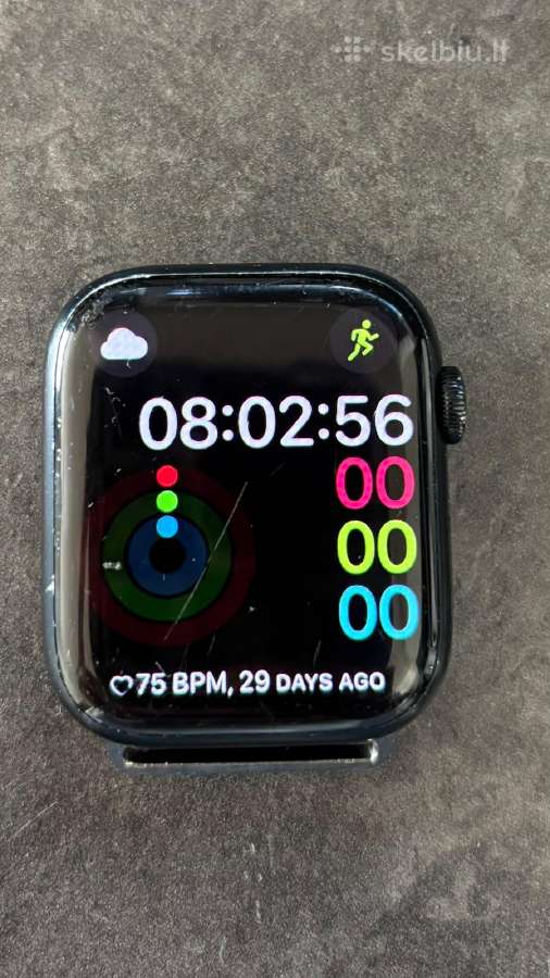 Apple watch series 7 45mm su priedais - nuotraukos Nr. 2